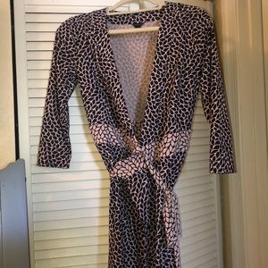 Ann Taylor body wrap dress